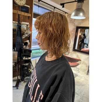 ウェーブパーマ