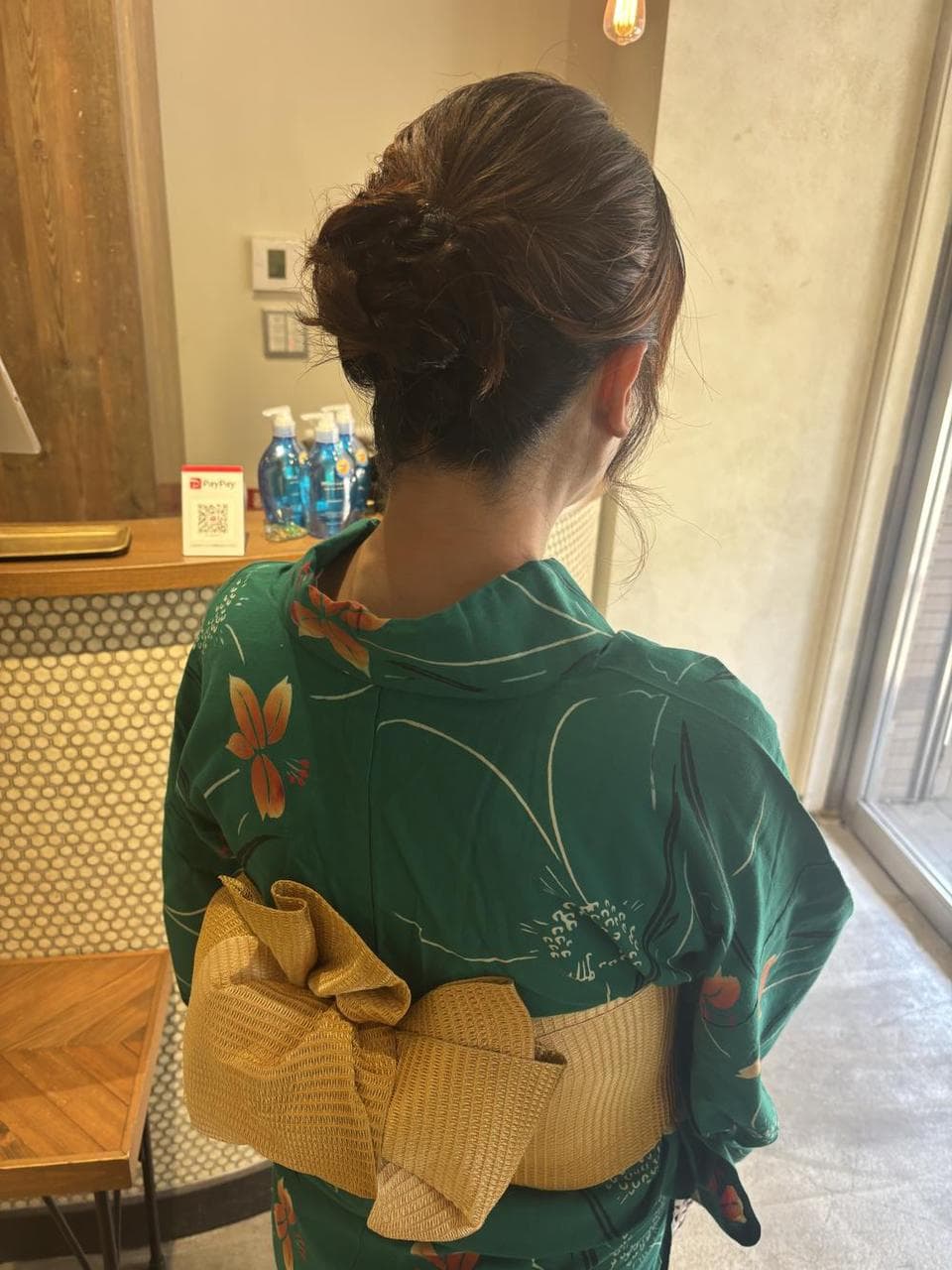 浴衣着付けヘアセット